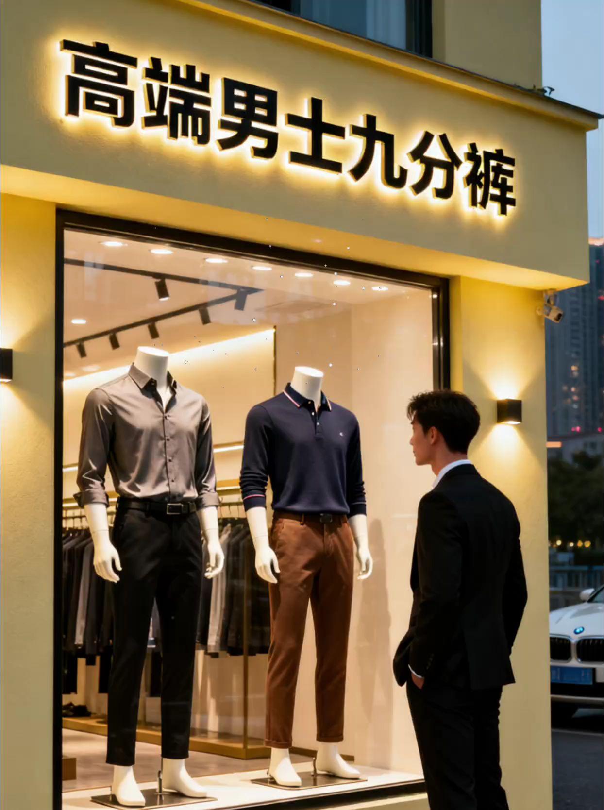 通勤党狂喜!这条西裤直接封神 谁懂啊!找一条“上班能穿、下班能逛”的裤子也太难了——直到我挖到这条春秋西裤! 版型真的绝,修身不紧绷的小脚设计,把腿型衬得又直又细,不管是梨形身材还是微胖男生都能hold住。九分长度刚好露一点脚踝,搭皮鞋显利落,配小白鞋也不违和,商务感和休闲感平衡得超妙。 面料是纯棉的,摸起来软乎乎但很挺括,不会皱巴巴显邋遢。春秋穿不闷汗,风大的时候搭件西装外套,通勤路上被同事问了三次链接!细节也到位,走线整齐,纽扣质感很足,穿久了也没变形。 自从有了它,我衣柜里其他裤子都被冷落了——毕竟能一键搞定通勤、约会、逛街的裤子 #罗蒙男士西裤 #通勤穿搭神器 #修身九分裤 #纯棉男裤 #商务休闲风