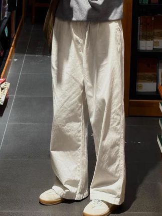超绝松弛感~棉麻裤太舒服啦!!!#好物推荐🔥 #ootd穿搭#无性别穿搭#每日分享 #休闲穿搭