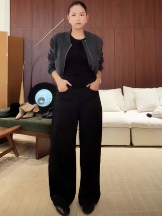木岸MUAN:《加厚超模裤》定制高级阔腿长裤女DS-2312-常规加厚版#秋冬穿搭 #穿搭#谁穿谁好看#显高显瘦显腿长 #爆款热卖中 #强烈推荐 @阿文 MG