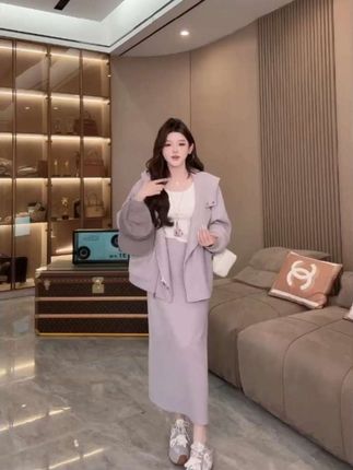 早八天菜 懒人必备套装来喽#今年最流行穿搭 #小个子显高显瘦穿搭 #女神穿搭 #新品穿搭 #强烈推荐