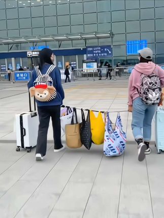这款大容量旅行包太给力了,上班出差,过年回家,旅游度假,居家收纳#折叠包 #收纳整理