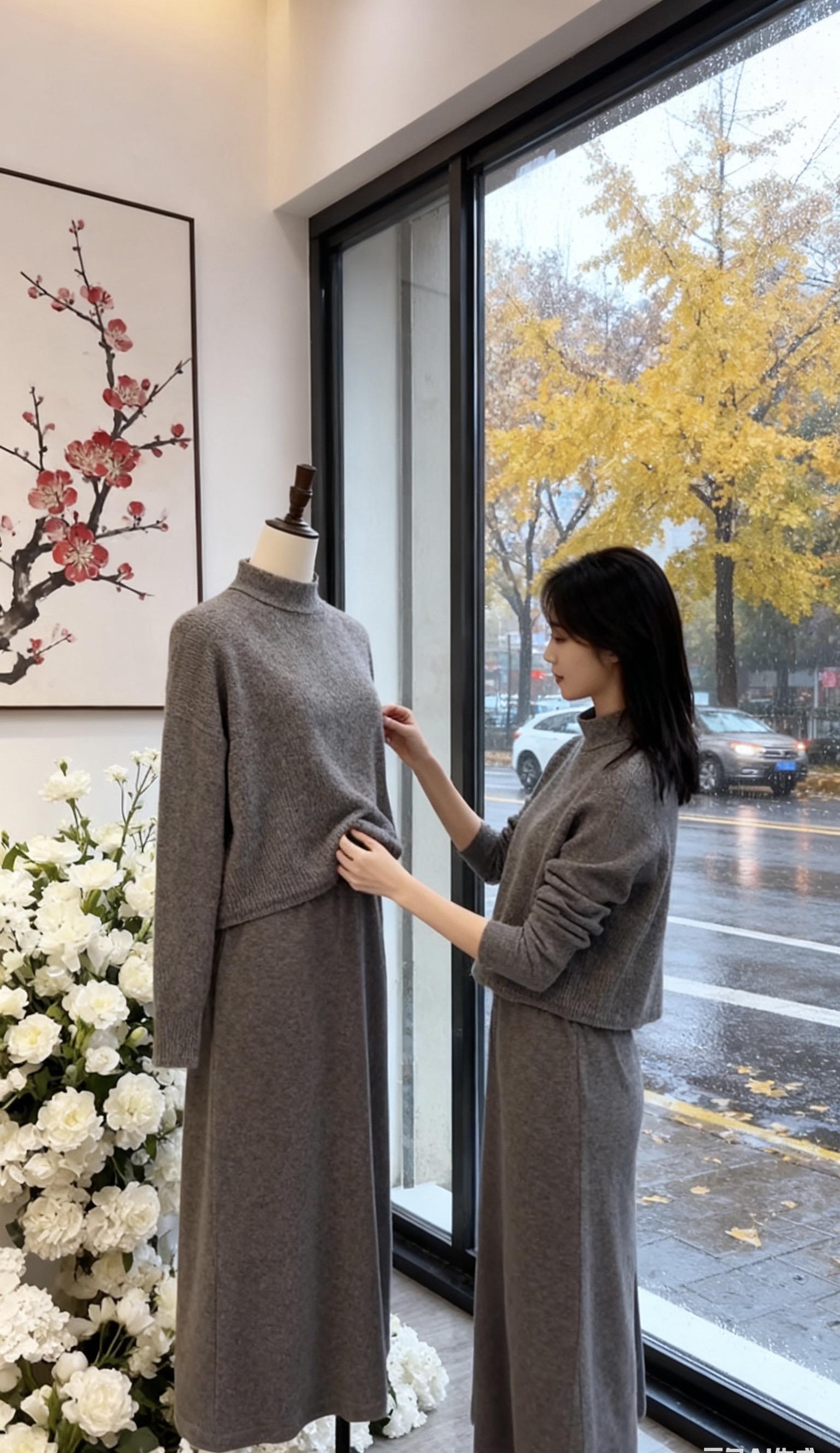 #秋冬两件套穿搭 #冬季穿搭 #穿搭