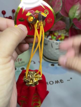 桃木五色线#自用好物分享 #挂件 #居家好物
