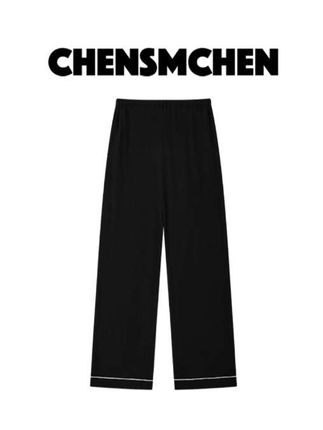 品牌女裤#绵羊毛休闲宽松显瘦直筒裤#不挑年龄不挑身材 #睡裤 #面料柔软舒适 #时尚潮流休闲百搭