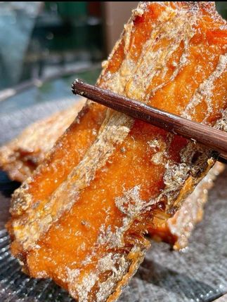 【周年庆】舟山特产糖醋熏带鱼 鲜活营养带鱼制作 开罐即食250g/盒#糖醋带鱼#舟山特产