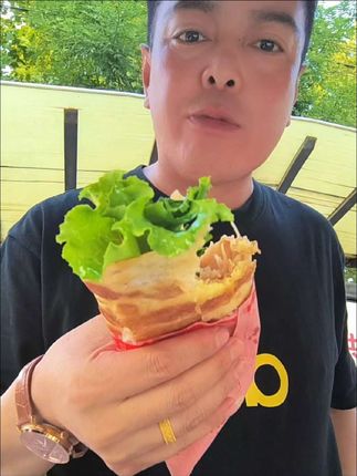 鸡蛋灌饼好吃早餐