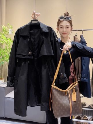 风衣外套 #女款外套#休闲穿搭 #女款风衣
