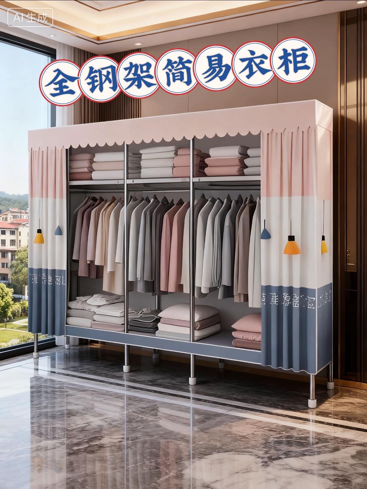 #衣柜#实用省空间 #家居收纳 #衣架 #结实耐用