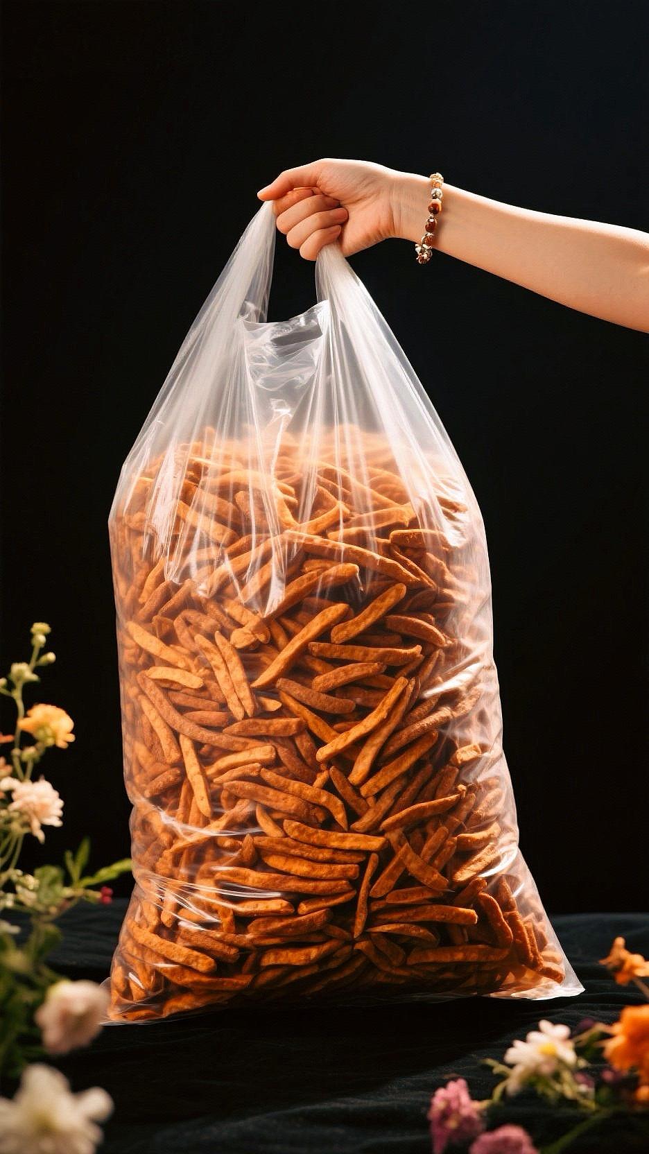 非油炸红薯条,咬开满是薯香,每一口都嘎嘣脆,零负担更解馋! #零食推荐 #追剧小零食 #红薯条 #嘎嘣脆 #好吃到停不下来