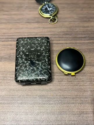 #浴血黑帮谢尔比同款三开烟盒男士抗压欧式合金雕花防压金属烟盒