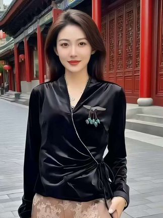 #森系少女感穿搭#高级感穿搭 #优雅气质 #气质范 #洋气小衫