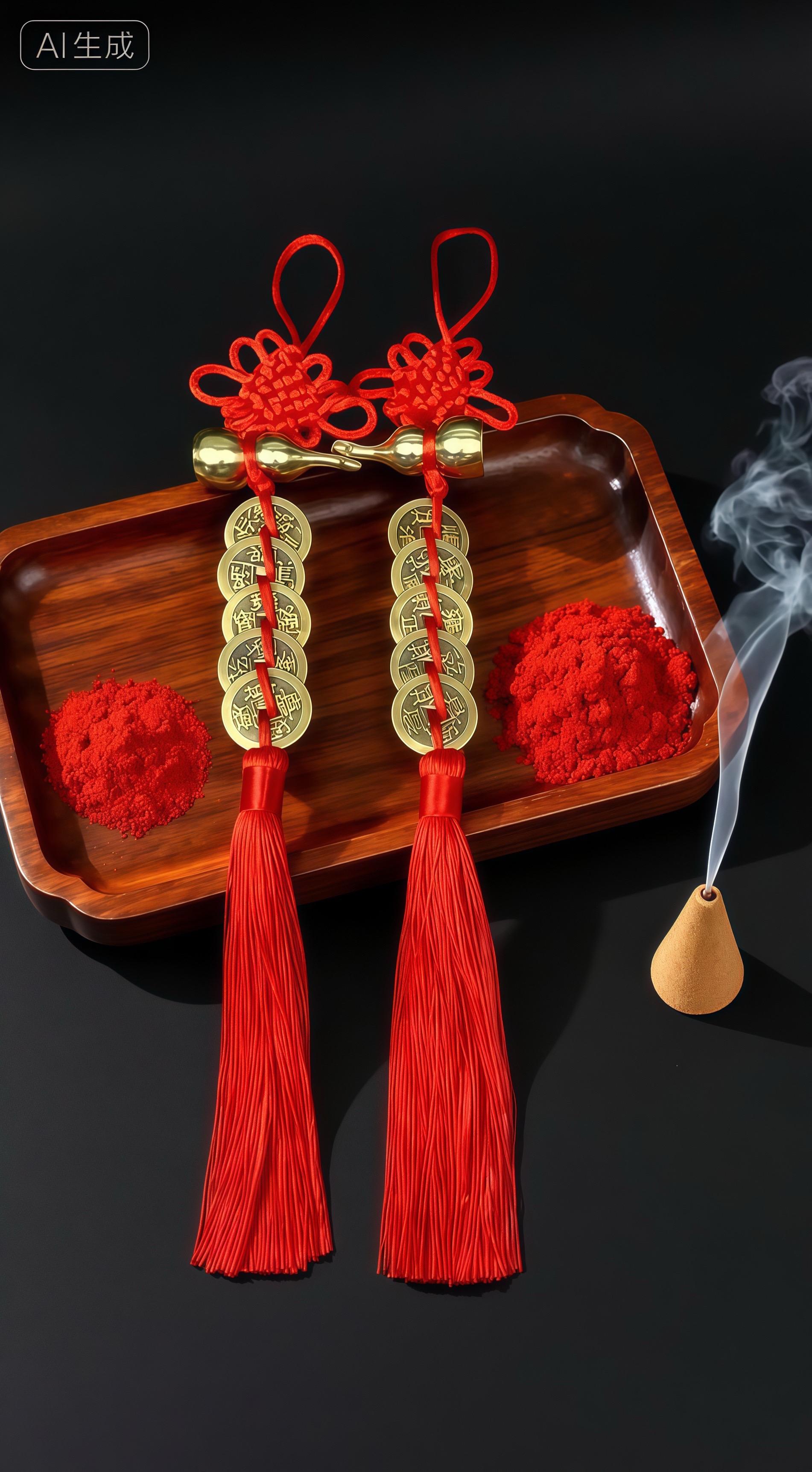弘扬正能量#正能量 #每日分享 #中国传统文化 #五帝钱#铜 葫芦#纯手工编制