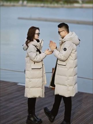 #反季羽绒服 V/雅鹿【反季大清仓】官方正品90白鸭绒极寒中长时尚休闲情侣羽绒服#羽绒服 #男女同款 #羽绒服穿搭 #高品质羽绒服 @DOU+小助手