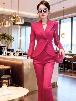 #时尚气质穿搭 #高级感穿搭 #气质女神穿搭 #高品质套装 #职场穿搭西装套装