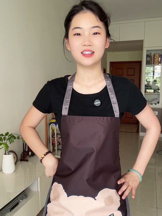 时尚可爱卡通防水防油围裙工作服 ,厨房做饭可擦手防水防油工作服#时尚卡通防水围裙#防水防油,耐脏耐磨#两侧擦手巾大口袋#美观实用#生活好帮手 做工精美质量好