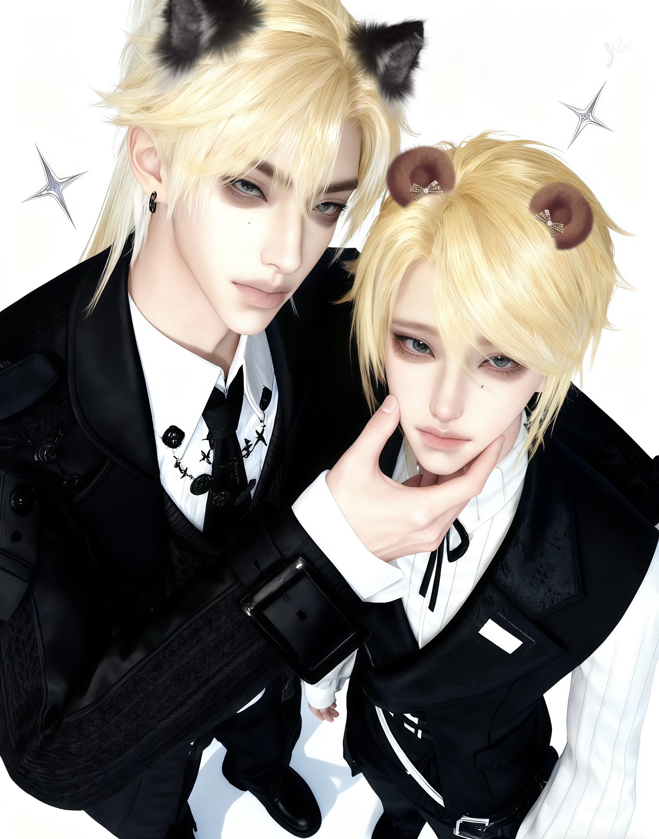 【龙碎】小狗小猫这个萌^^(灵感来自🍠事妍)#逆水寒手游 #龙碎#逆水寒开学季#逆水寒同人计划