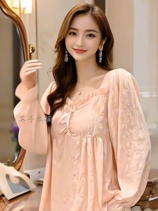 #睡衣套装#在家也要美美哒 #甜美风家居服