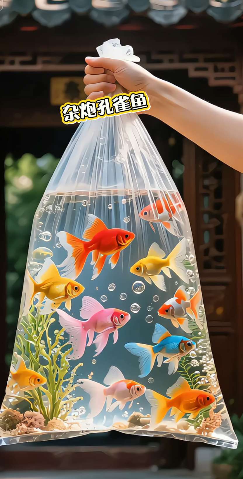 精品孔雀鱼:水族箱里的灵动精灵 孔雀鱼是水族箱中的“灵动舞者”,纤巧身形搭配轻盈游姿,摆尾穿梭间满是鲜活灵气。 最惊艳的是它的尾鳍:红似烈火跃动,蓝如晴空澄澈,绿像新叶初萌。游动时尾鳍展开如流动彩绸,把灵动与美感拉满。 它性情温和易混养,常于水草间追逐嬉戏,为鱼缸注入生机。新手老手都能轻松养护,几条入缸,普通玻璃容器也能变绚丽水底小世界,成室内治愈又养眼的风景。 (图片仅供参考,请以实物为准) #孔雀鱼 #赏鱼养殖 #赏鱼推荐鱼缸体 #养鱼日记