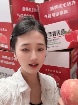 重生之我在抖音卖苹果#红富士苹果熟了 #农村生活