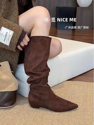 #长筒靴#低跟不过膝靴#爱了爱了 #超喜欢