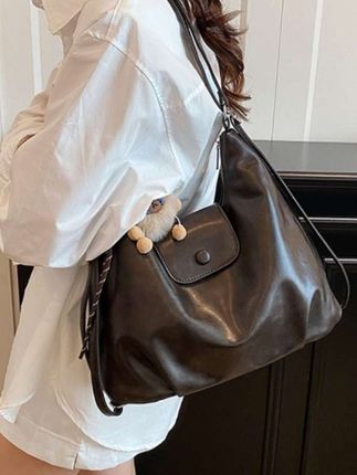 #2025新款 夏季高级感复古大容量包包女通勤双肩后背包单肩托特包#包包