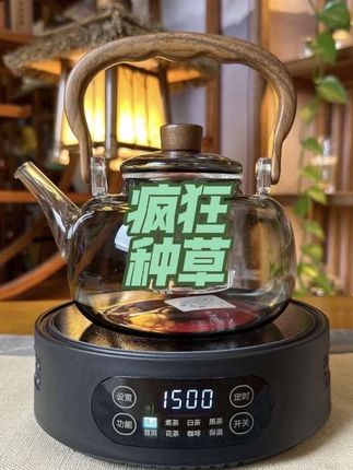 1500瓦 迷你电陶炉茶炉煮茶器家用小型多功能保温#懒人必备 #厨房好物 #家居好物 #原创视频 #爱了爱了