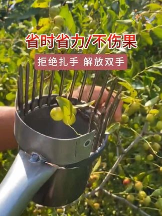 朋友们还在为摘酸枣而发愁吗?今天给大家带来一款摘酸枣神器,轻松解决你的烦恼!这个摘酸枣器采用不锈钢材质打造,不仅坚固耐用,而且摘酸枣效率超高,让你轻轻松松就能收获满满。无论你是想要卖酸枣,还是自己想吃,有了它都能事半功倍!快来试试吧!#摘酸枣器 #摘酸枣 #摘酸枣就这么简单 #助力三农 #酸枣采摘器