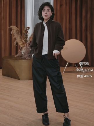 谁穿谁显贵,羊毛拼羊皮,做工版型巨好,非常显高级,品质非常好#高级感穿搭 #开衫穿搭 #外套穿搭 #春秋穿搭 #被秋日氛围感穿搭拿捏了