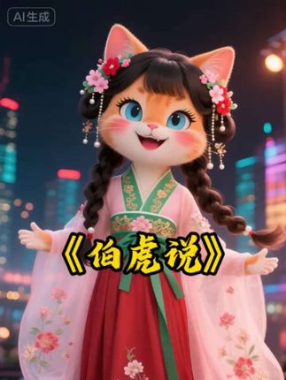 伯虎说DJ橘猫翻跳版#舞蹈 #古风 #翻跳 #萌宠出道计划 #伯虎说