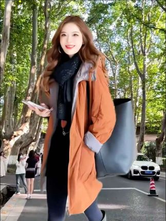 #秋冬穿搭 #双面穿棉服 #棉服也能穿出时尚感 #穿出自信穿出美丽 #穿出自己的风格 @DOU+上热门 @DOU+小助手