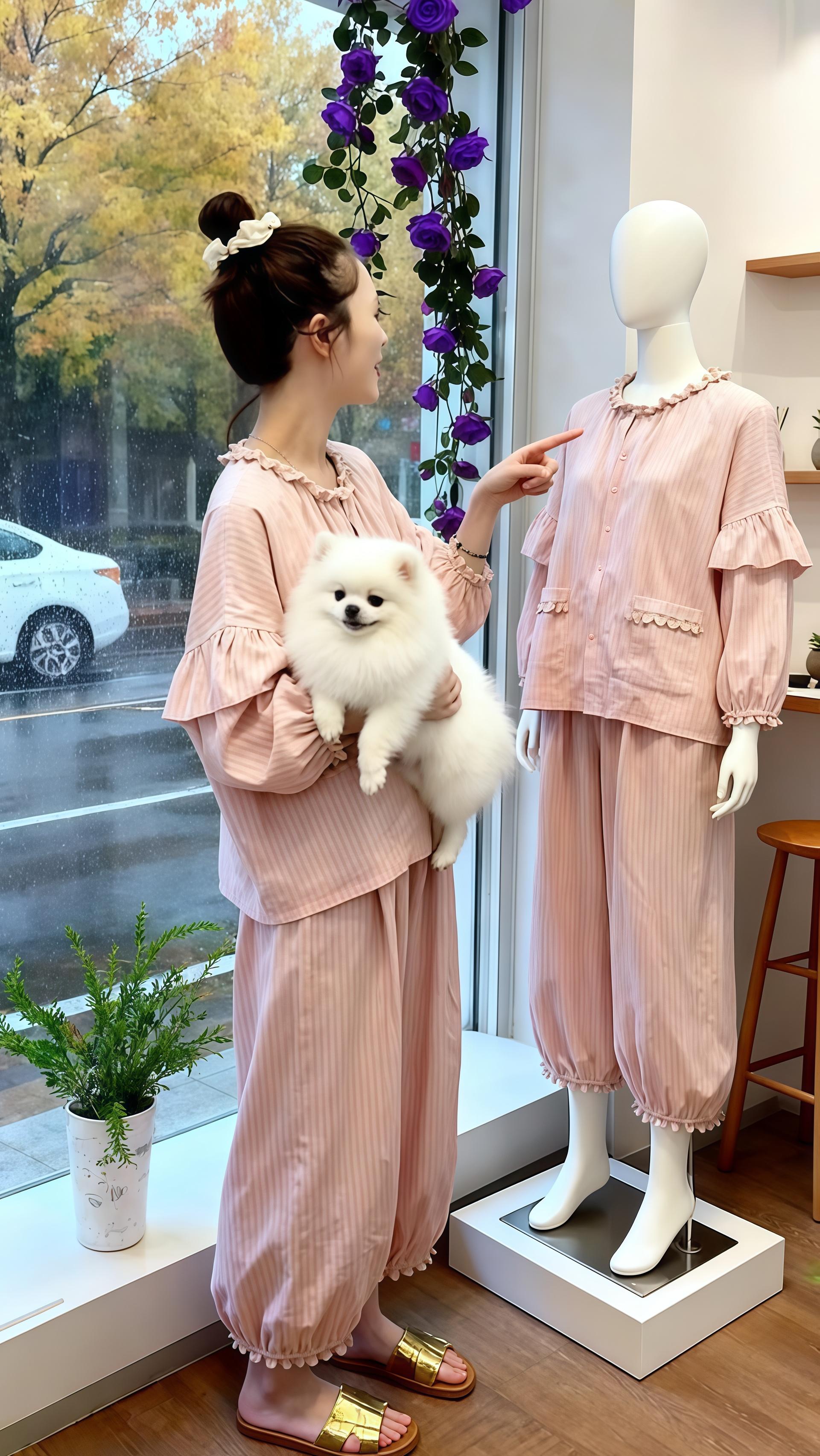 #家居服#全明星琥珀流光风大秀现场#国庆staycation安排上了#秋冬穿搭新鲜感在线#早秋穿搭三分钟出门不是梦