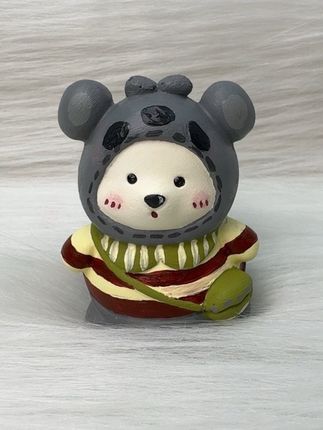几毛钱一个的快乐,涂上就停不下来啦#石膏娃娃 #石膏娃娃涂鸦 #石膏小熊 #治愈系