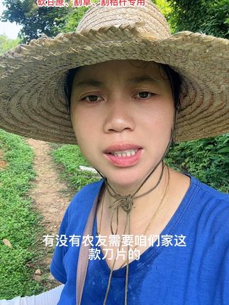 农友们要的开荒山、割灌木、割庄稼,砍甘蔗、割草、割秸杆专用的带深齿圆形,油、电通用刀片来了!需要点视频下面小黄车有#甘蔗 #三农种植 #开荒种地 #质量杠杠滴 #果园管理 @抖音创作小助手 @DOU+小助手