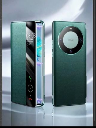 适用华为mate70pro手机壳磁吸翻盖mate70智能防摔保护真皮商务套6 #手机壳 #防摔手机壳 #华为手机壳 #华为mate70手机壳