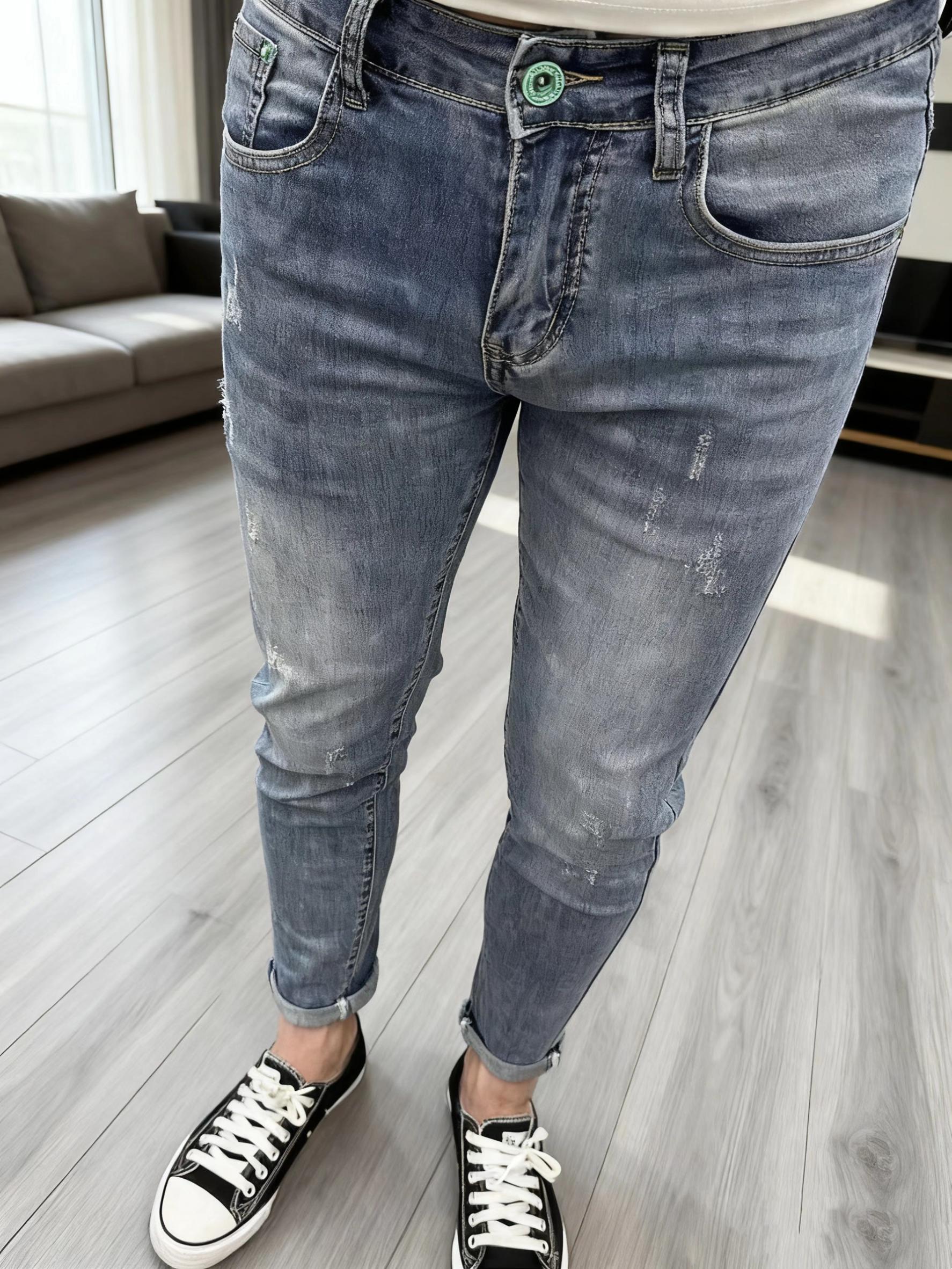 #男士牛仔裤 #潮流穿搭 #百搭裤子 #男士休闲裤 #显高显瘦显腿长