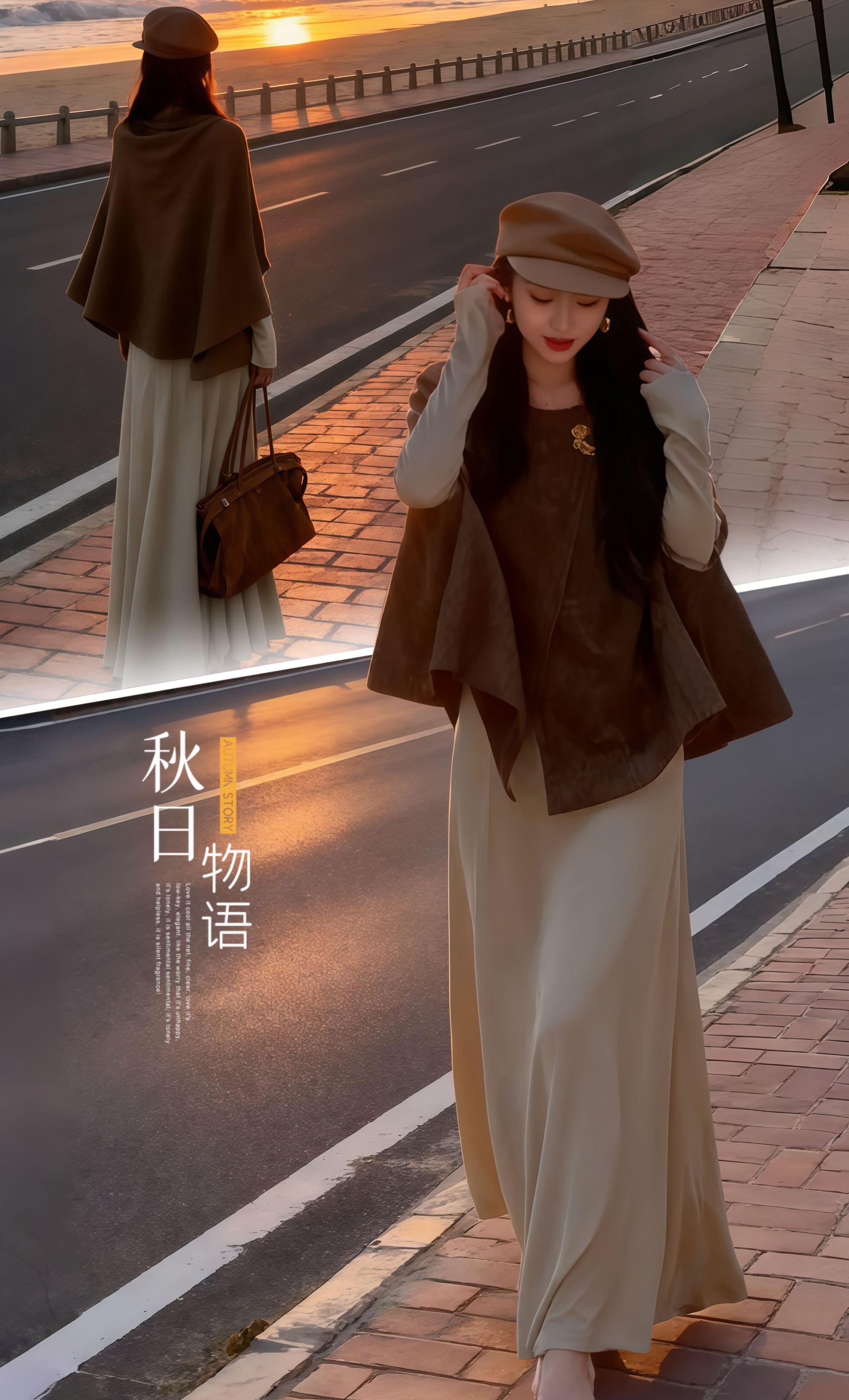 降温天直接抄作业!parkyeon这套小香风套装也太懂女生了吧!软糯针织裹着超暖,斗篷披肩一搭,氛围感直接拉满,出门被问800次链接! 谁穿谁是气质女主!parkyeon秋季新款套装,小香风斗篷显脸小,连衣裙遮肉又显瘦,针织软fufu的,通勤约会穿都超绝,早秋战袍锁死!#斗篷披肩外套 #软糯针织连衣裙 #早秋穿搭 #告别土味的不费力素颜穿搭#一周素颜通勤穿搭@DOU+小助手 @抖加🔥上热门🔥dou+🔥热点宝
