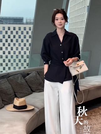 #高级感穿搭 #时尚气质穿搭 #通勤搭配 #气质两件套#早秋高智感职场穿搭