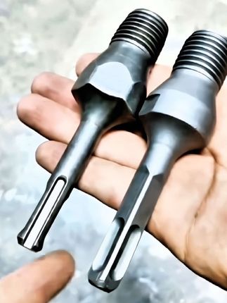 电锤转水钻冲击钻接杆墙壁水钻打孔接头加长转换头配件工具转接杆#源头实力厂家 #五金工具 #工具大全 #强烈推荐 #高效率五金工具