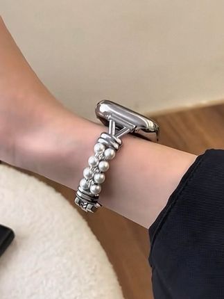 适用华为高级感珍珠结镶钻金属手表表带watch3watch4GT5proGT3GT4 #华为表带#华为gt4表带#华为gt3表带#华为手表表带 #华为手表表带watch3