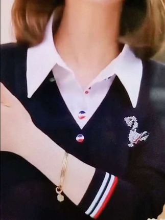 新款,时尚,潮流,女针织衫,宽松版 ,做工精致 #针织衫女新款#时尚潮流百搭#打造完美身材