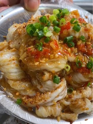 想吃广东街边的泡沫箱肠粉了,现做现发带料包加热即食,你有多久没吃过了?#泡沫箱肠粉 #广东肠粉 #布拉肠粉 #早餐 #妈呀太香了