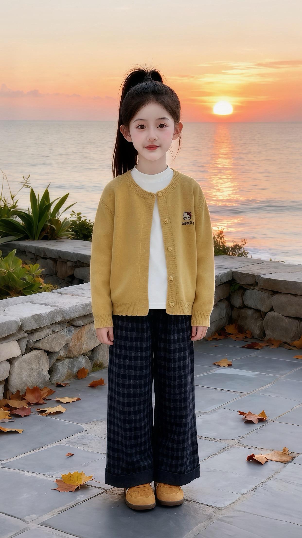 #我是又甜又酷的流光系少女##小个子秋冬穿搭##早秋贵气感穿搭 #秋季不露腿穿搭#高品质童装@抖加🔥上热门🔥dou+🔥热点宝