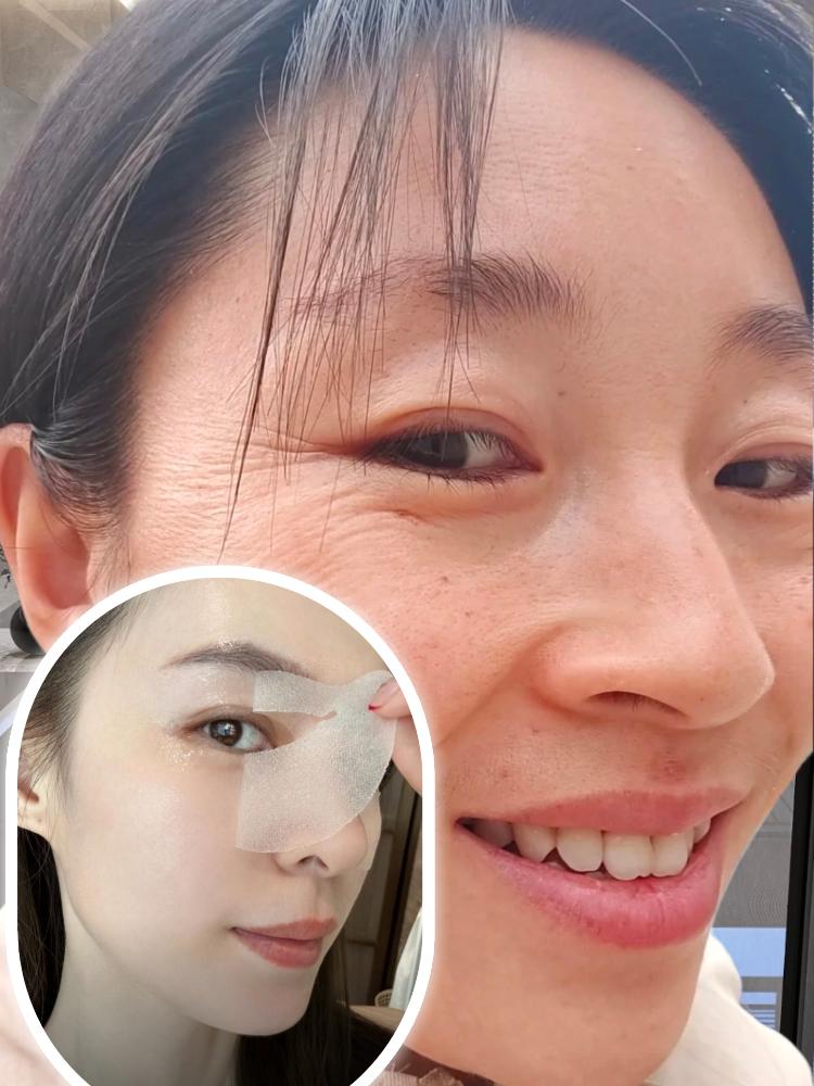 看手机加班,有黑眼圈眼袋眼纹。姐妹们最近我用的眼膜贴,好用方便,每天贴一贴#告别黑眼圈眼袋眼纹 #眼膜推荐