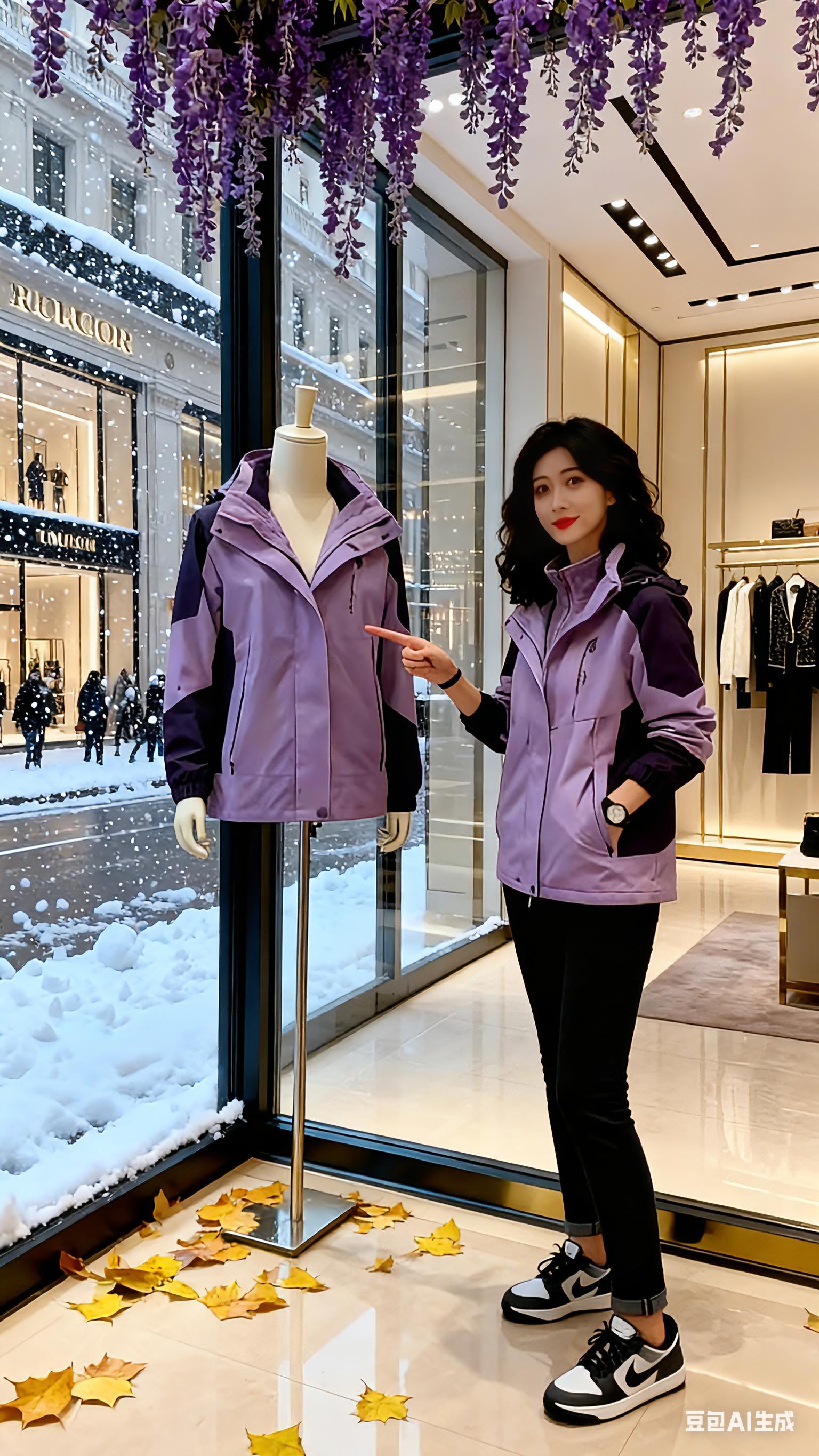 冬季加绒加厚户外冲锋衣男女三合一两件套防风防水外套保暖冲锋衣