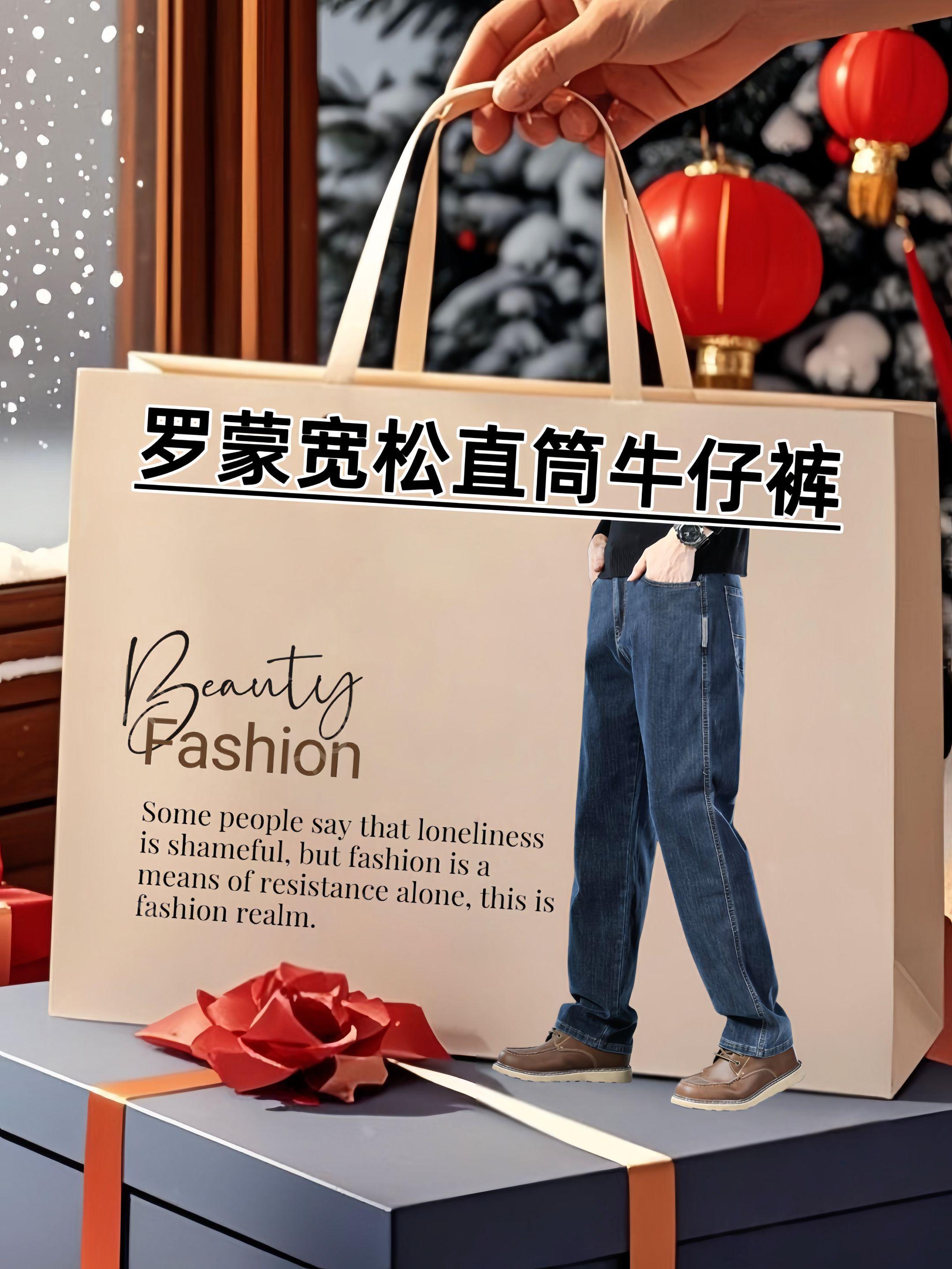 罗蒙宽松牛仔裤,舒适百搭又潮流! 这款牛仔裤上身后的舒适感让人惊喜,自然贴合身形,丝毫没有束缚感,日常活动、大幅度动作都能轻松应对,自在又惬意。 面料自带微弹特性,既能紧密包裹身体曲线,又不会紧绷,反而衬得身形挺括利落,尽显利落型格。更贴心的是,它不易粘毛、久洗也不易掉色,日常打理省心不少。 细节处的精心设计更添质感,穿着时舒适度再升级,无论是搭配简约T恤还是休闲衬衫,都能轻松穿出时髦感,百搭又实穿。#品质男装 #牛仔裤 #爆款热卖中 #遮肉显瘦 #直简牛仔裤 @抖加🔥上热门🔥dou+🔥热点宝