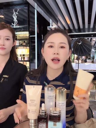 【国内现货】后正品拱辰享洁面膏礼盒3件套洁面180ml+水乳各20ml【h】#美妆#洗面奶#拱辰享洗面奶