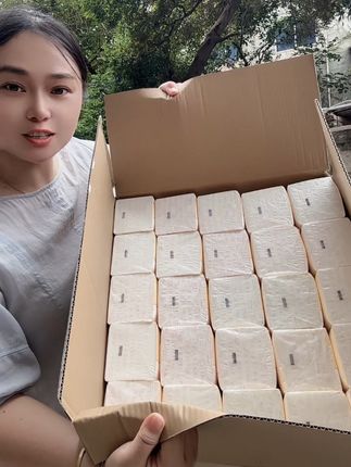 臻木五层加厚原生木浆可湿水抽纸 #抽纸#臻木 #原生木浆#大包抽纸 #大包抽纸推荐