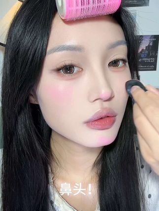 一个腮红搞定韩妆!#foreverkey腮红膏#foreverkey腮红膏真实测评 #躺进果汁感的夏日里 #腮红画法#妆教