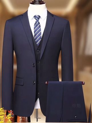 #无限回购的宝藏单品 #西服套装 #男士西装套装 #穿出高级感 #高档大气上档次
