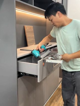 #安装抽屉固定夹#固定卡 #抽屉安装固定夹